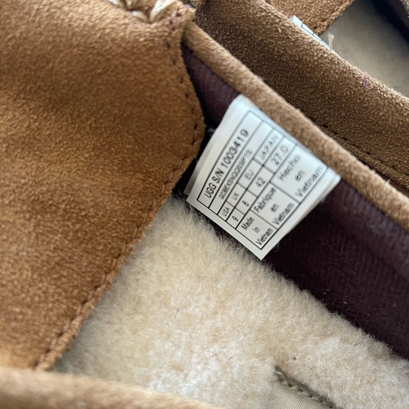 UGG Mens Ascot Slippers Suede Brown 9 ?? main image 4